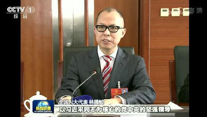 中央电视台《新闻联播》，林腾蛟都说了些什么......